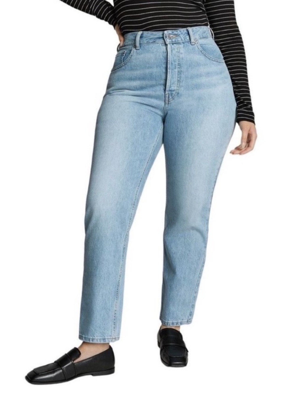 Everlane curvy cheeky jeans